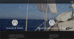 Desktop Screenshot of anaximandre.com